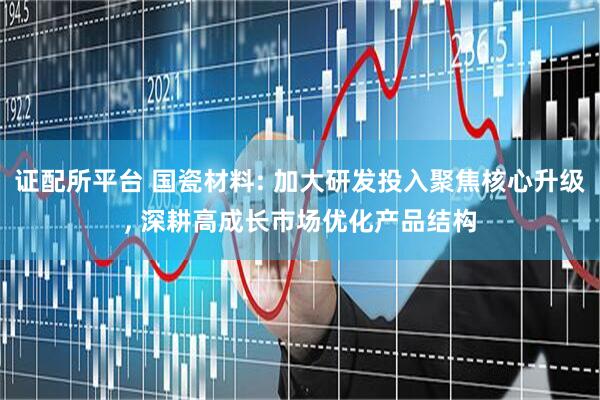 证配所平台 国瓷材料: 加大研发投入聚焦核心升级, 深耕高成长市场优化产品结构